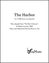 The Harbor TTBB choral sheet music cover